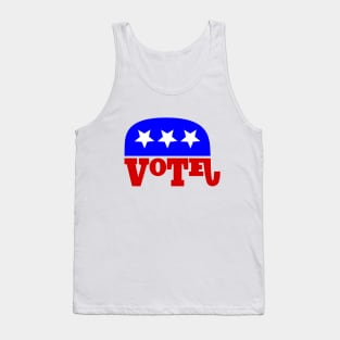 Vote Republican Elephant Tank Top